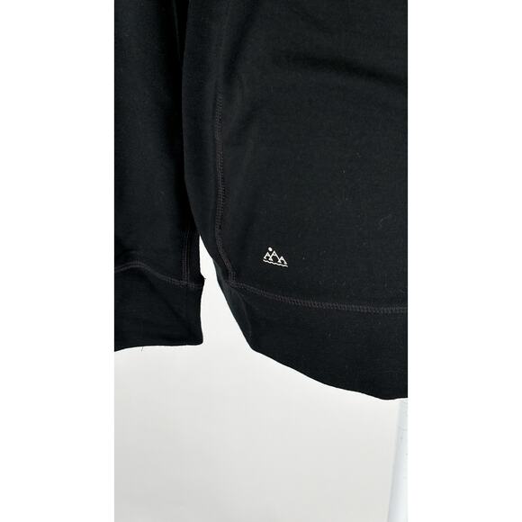 Iksplor Washable 100% Merino Wool Grown Up Adventure Crew Size Small Black New - Picture 2 of 11